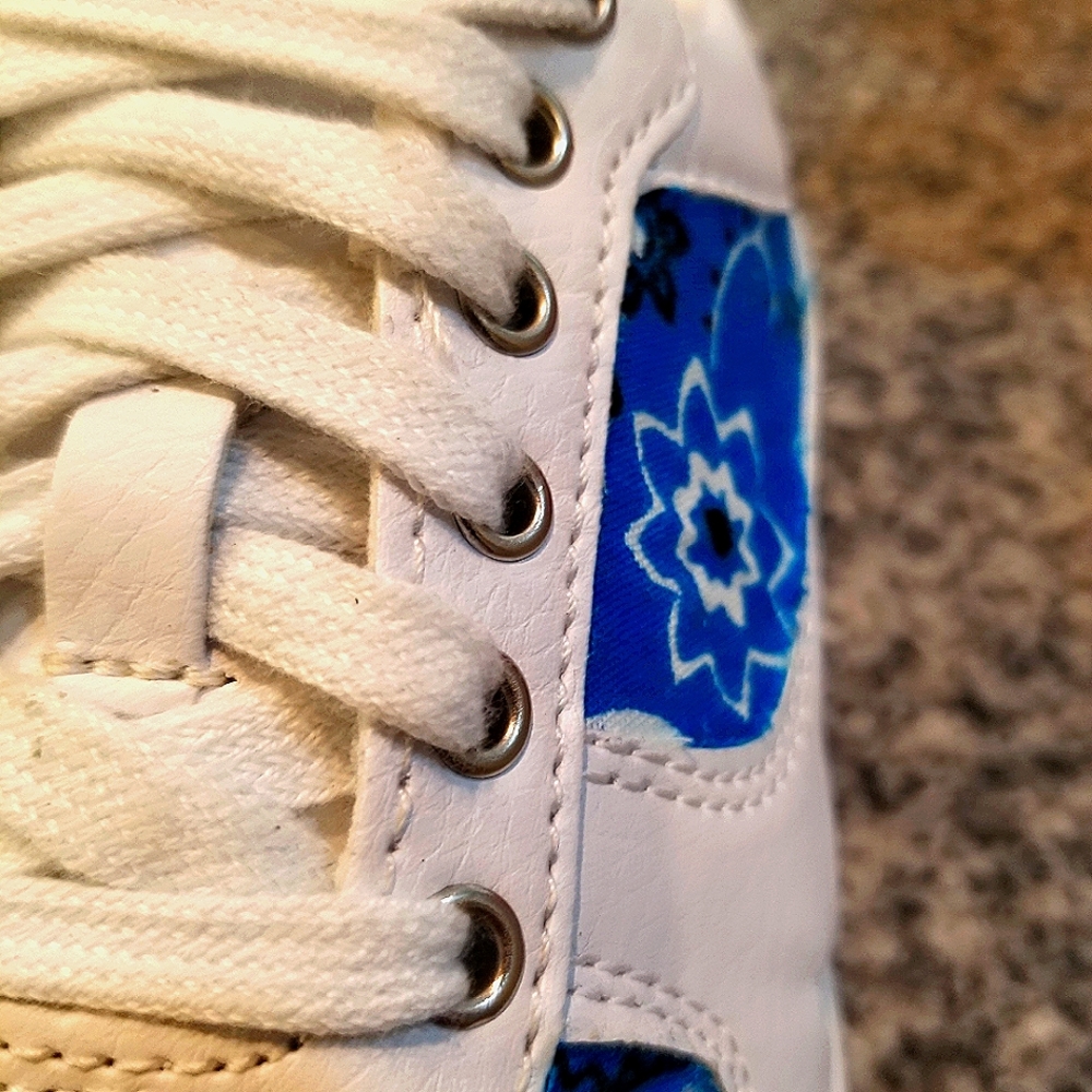 Blue Bandana customs (Shoes)